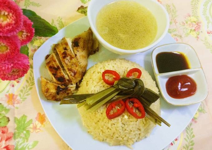 Resep Hainan Ayam Panggang Hainan Roasted Chicken Oleh Anis Permana Cookpad