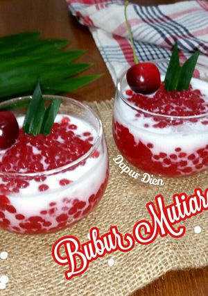 Foto resep Bubur Mutiara Kuah Santan