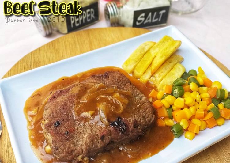 Resep Beef Steak, Bisa Manjain Lidah