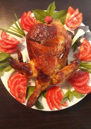 عکسی از دستور مرغ بریان