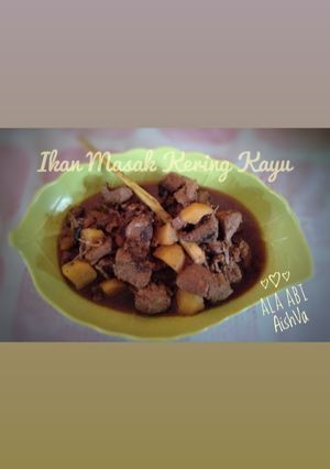 Foto resep Ikan Masak Kering Kayu
