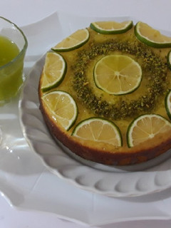 عکسی از دستور کیک خیس لیمویی