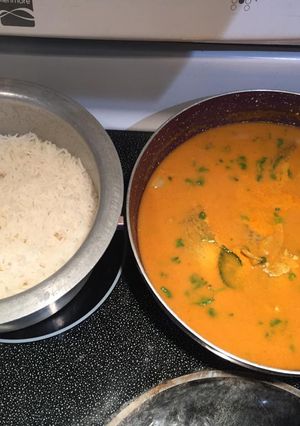 A picture of Authentic Manglorean Fish Curry.
