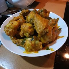 A picture of Lemon Basil Chicken (Ayam Rica Rica).