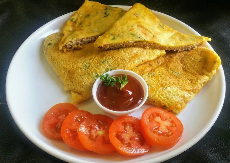 Step-by-Step Guide to Make Favorite Eggless Bread Omlette