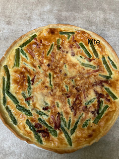 Una foto de Quiche tipo lorraine Mte