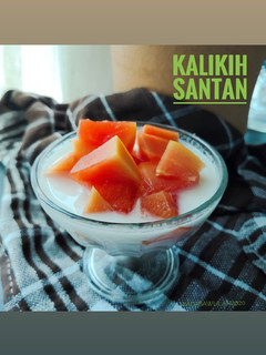 Foto resep Kalikih Santan (pepaya santan)