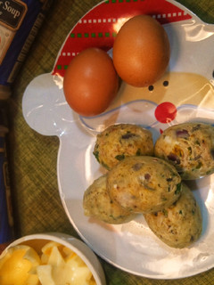 A picture of Egg in to egg🍳🥰😋.