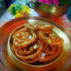 A picture of Instant Jalebi.