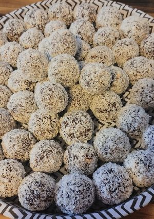 Kávés kekszgolyó recept fotója