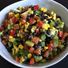 A picture of Colourful Black Bean Salad.