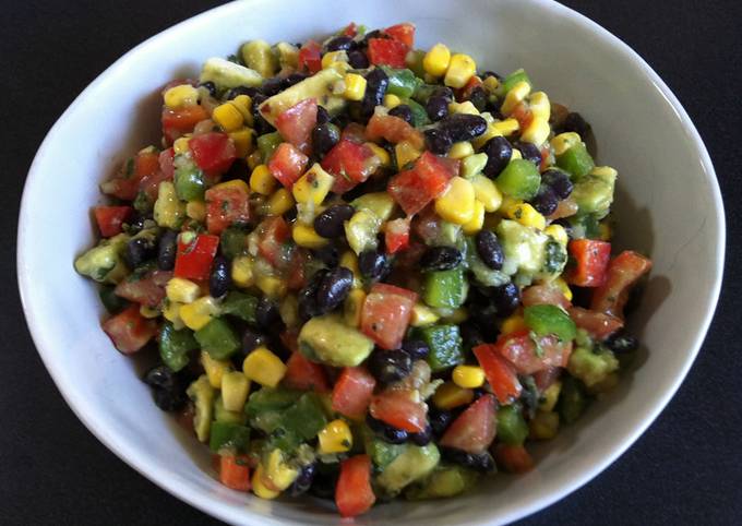 Recipe of Speedy Colourful Black Bean Salad