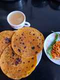 Thepla with Tea
