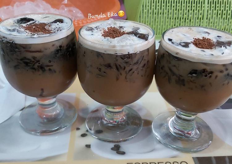 Bagaimana Menyiapkan Cappucino Cincau👍😘 Anti Gagal