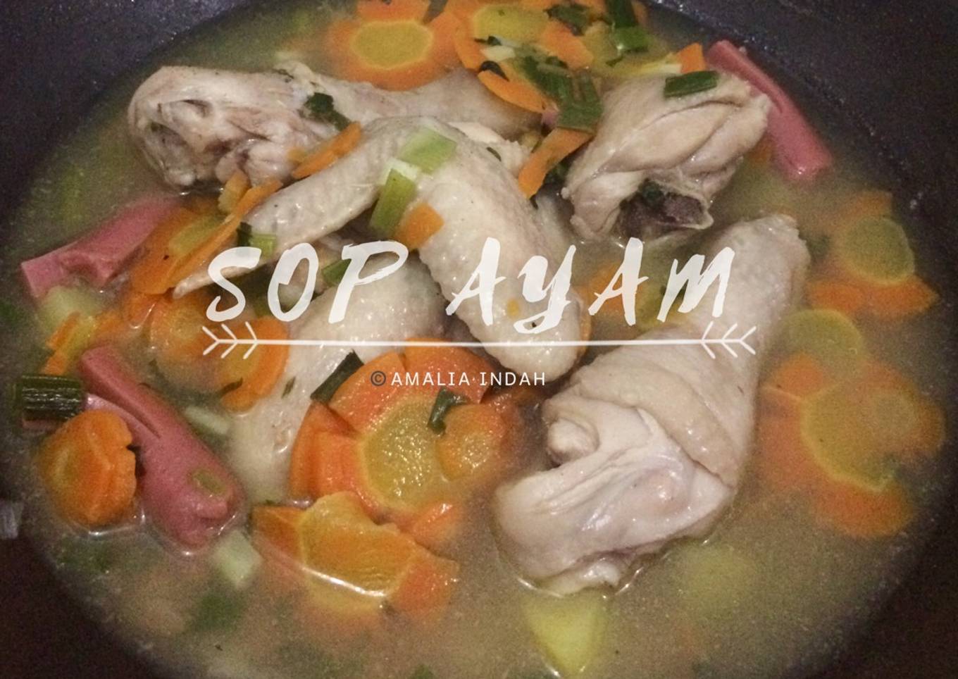 Sop Ayam Simple