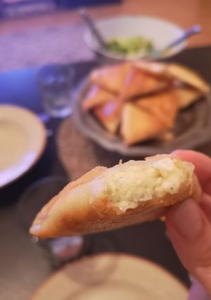 Une photo de Bricks poulet boursin