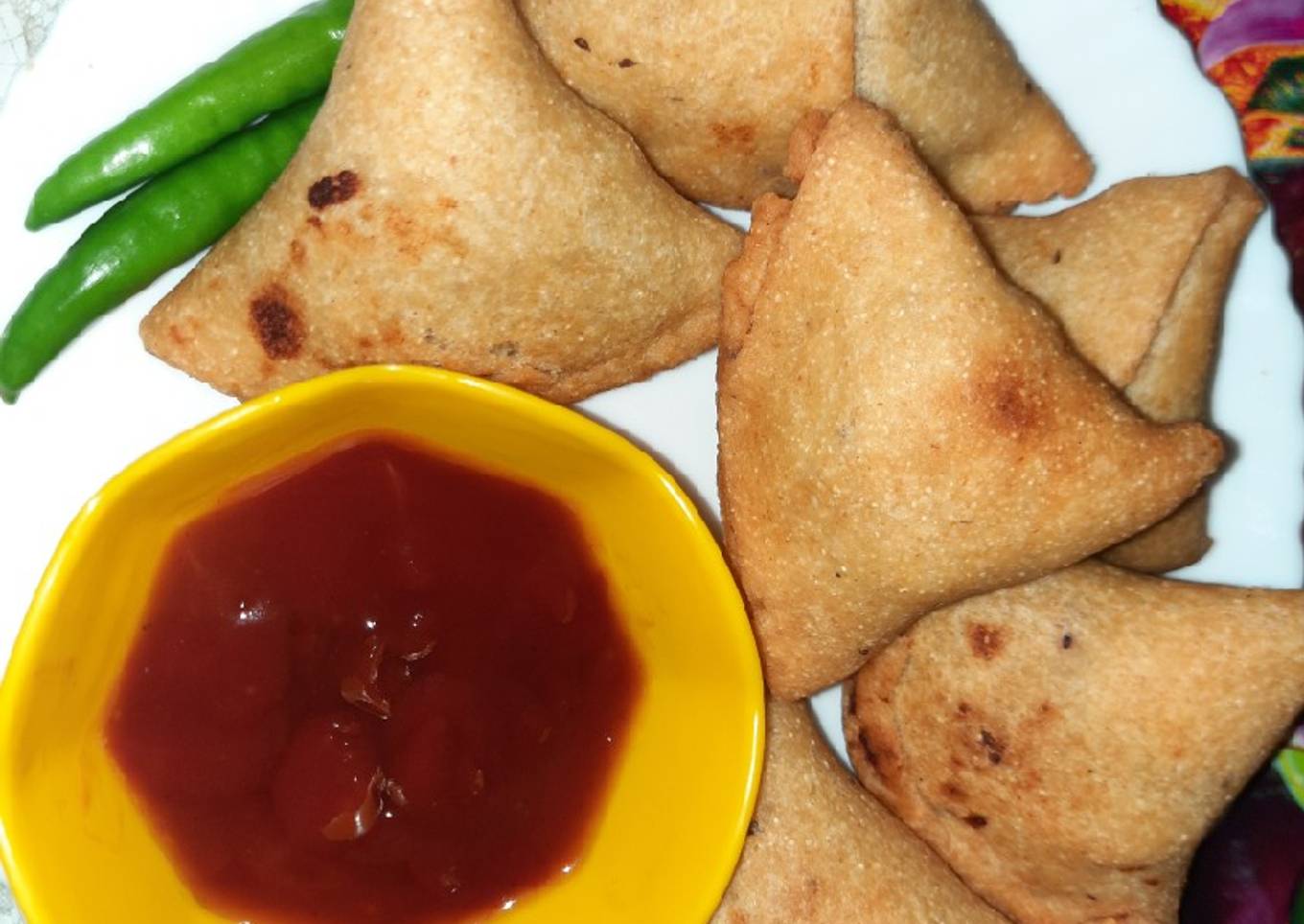Steps to Prepare Perfect Semolina samosa