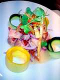 Ceviche de salmón