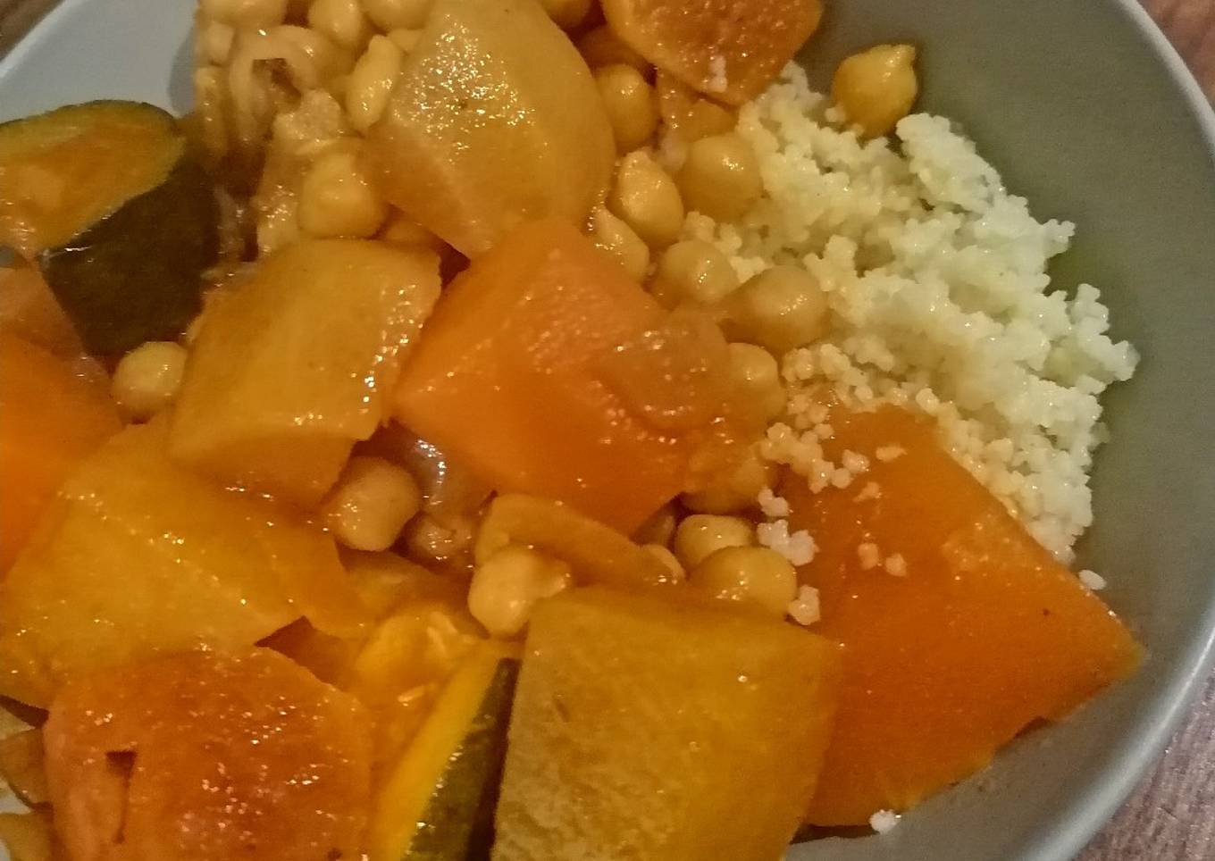 Couscous d'hiver végétarien