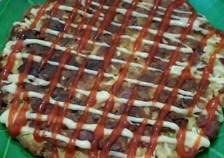 Cara Menyiapkan Okonomiyaki Homemade (dijamin ketagihan) 😍👍 Anti Ribet!