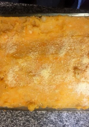 Una foto de Pastel de papá y zapallo