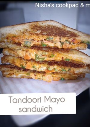 A picture of Tandoori Mayo sandwich.