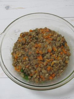 Lencse saláta recept fotója