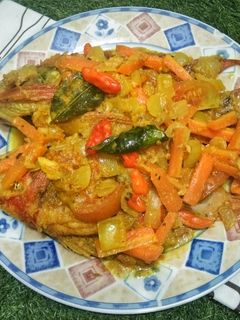 Foto resep Acar ikan nila