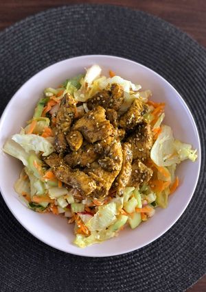 Pikk-pakk pipi saláta recept fotója
