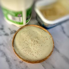 A picture of Basic white sauce.