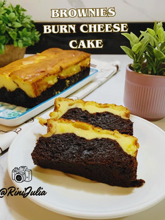 Foto resep Brownies Burn Cheese Cake