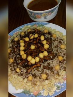 صورة لوصفة كشري مصري