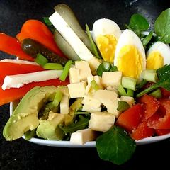 My Cheese Salad Lunch 🥰#Lunch#Sidedish A picture of My Cheese Salad Lunch 🥰#Lunch#Sidedish.