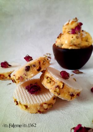 عکسی از دستور بستنی سنتی بدون دستگاه بستنی ساز
