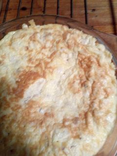 Una foto de Tortilla de pollo asado