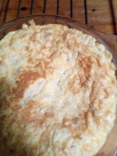 Una foto de Tortilla de pollo asado