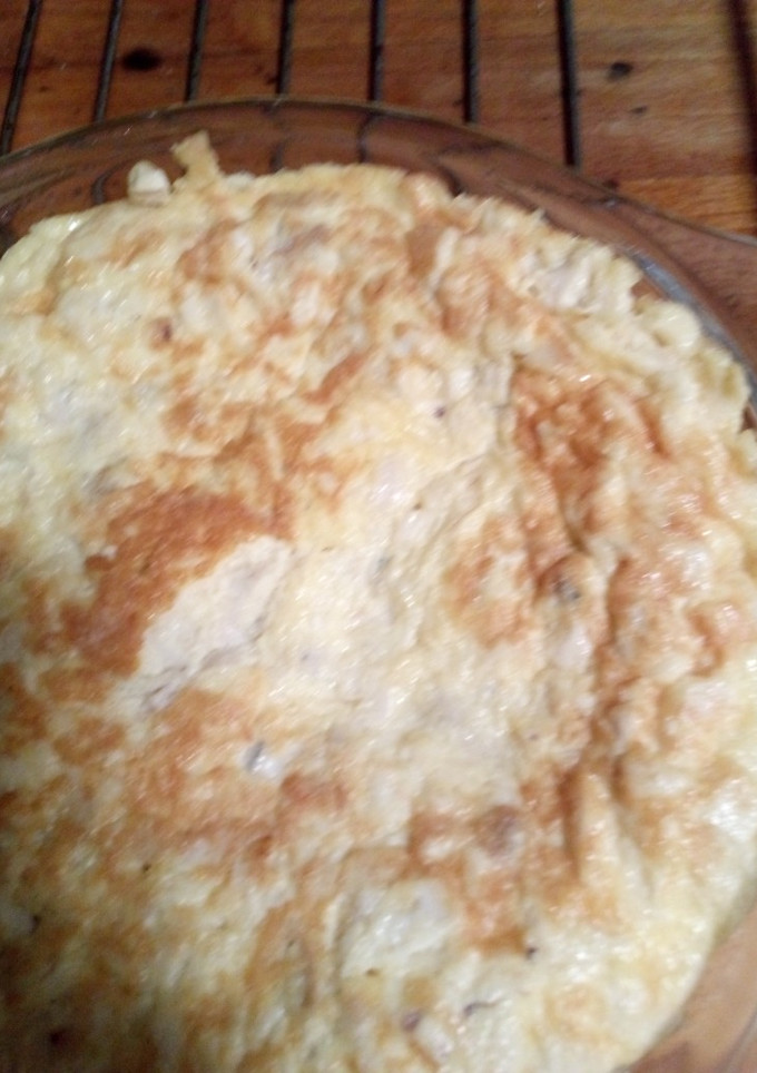 Una foto de Tortilla de pollo asado