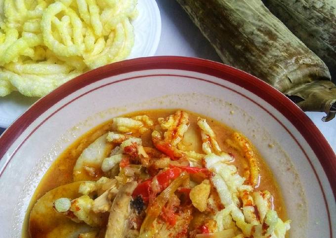 Cara Gampang Membuat Lontong Tauto Ayam ala Ibu Mertua, Lezat