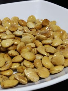 Una foto de Almendras fritas