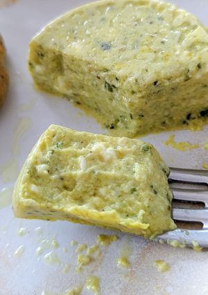 Une photo de Flans de courgettes et feta