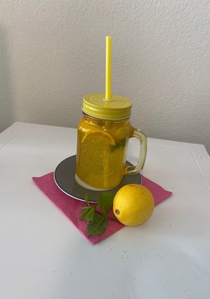Una foto de Limonada con menta