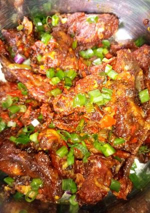 A picture of Pape chicken.