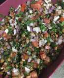 Ensalada Taboulé - Variante con Lentejas (Vegana)