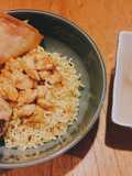 Mie ayam rica-rica pangsit