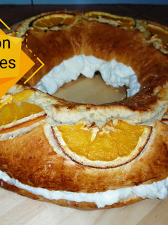 Una foto de Roscón de Reyes (receta fácil y esponjosa)