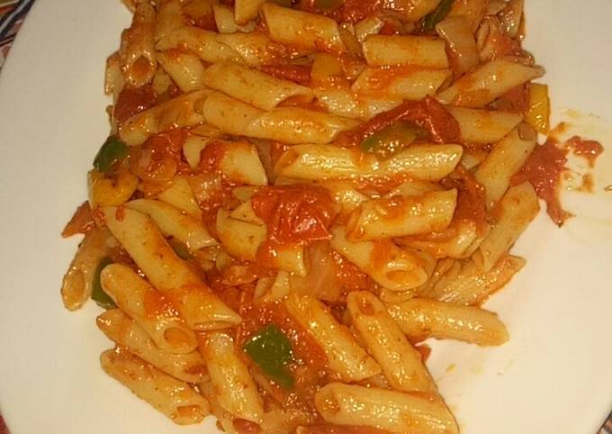 Steps to Prepare Ultimate Red sauce pasta recipe#ramzan special