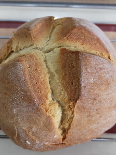 Una foto de Pan sin levadura sin gluten