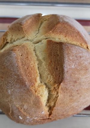 Una foto de Pan sin levadura sin gluten