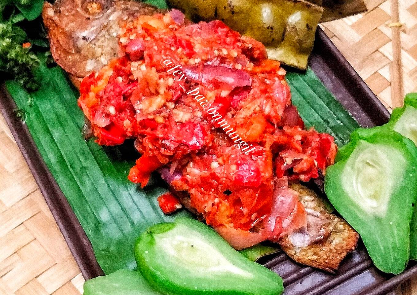 Pecak Ikan Nila Panggang