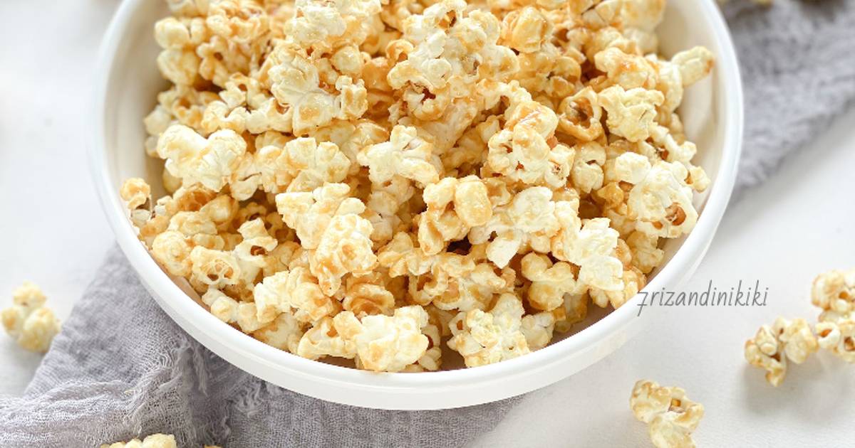 Resep Popcorn caramel ala XXI oleh Kiki Rizqi Andini Cookpad